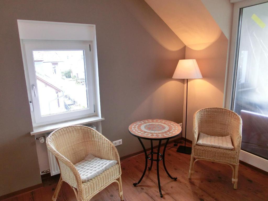 Bed and Breakfast Ferienweingut Hirschen Schulstrasse Burg  Pokoj fotografie